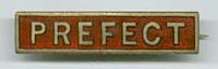 Prefect's badge, c.1955